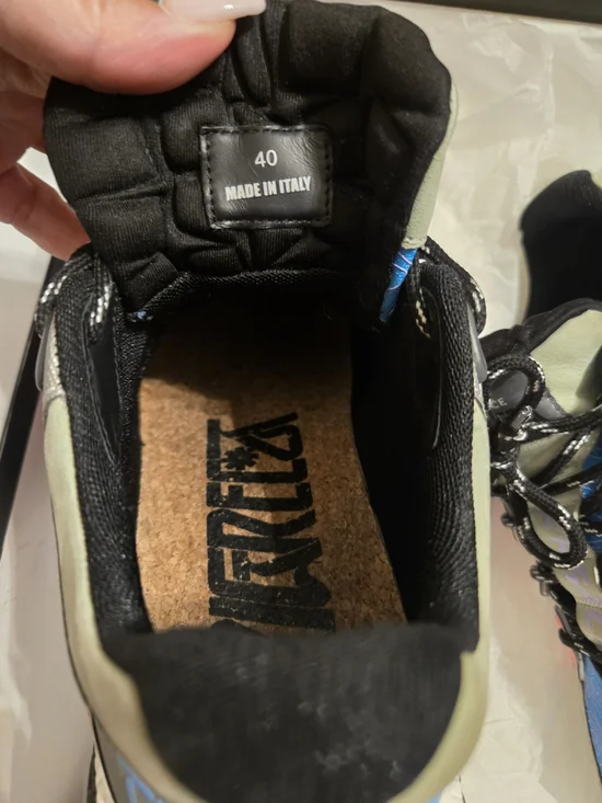 Versace Women’s Multicolor Athletic Sneakers - Pink & Blue - Picture 2 of 8